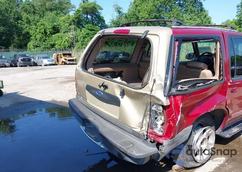 2001 Ford Explorer Xlt из США, поврежденный, VIN 1FMZU73E01ZA05817